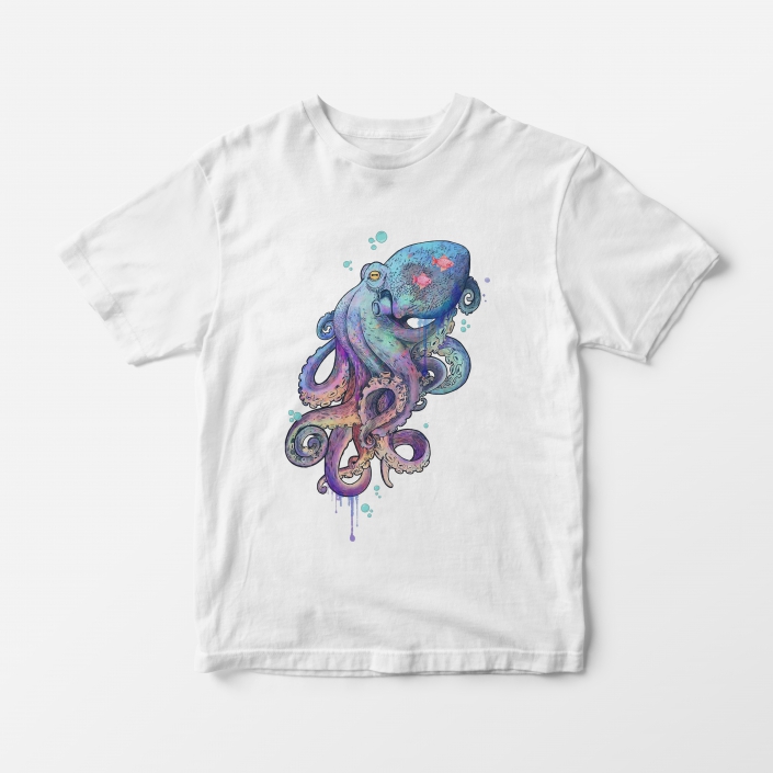 Тениска с Октопод / T-shirt with Octopus