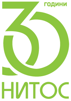 НИТОС лого 30 години